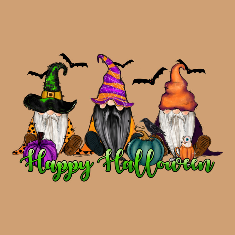 Happy Halloween Gnome Pumpkin Vintage Tee by RanaPortraitStore | Teevron