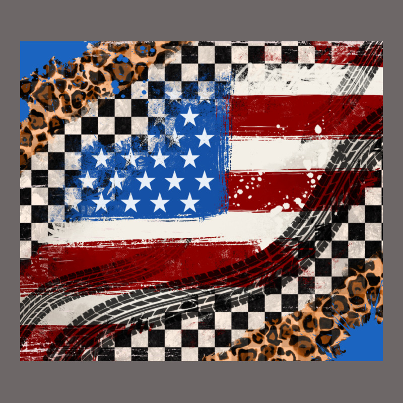 American Flag And Racee Flag Classic Tee by AdoDesignShop | Teevron