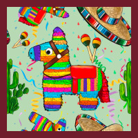Pinata Seamless Pattern Zipper Hoodie | Teevron