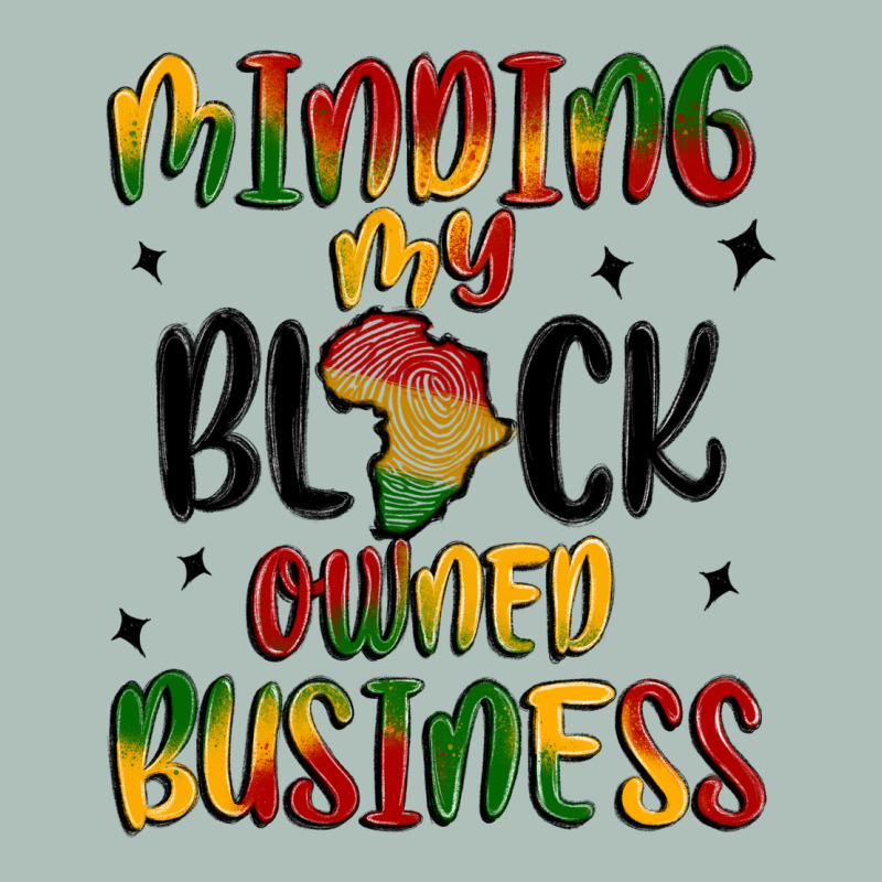 Minding My Black Owned Business Heavyweight Hoodie by MaliasSmallBusiness | Teevron