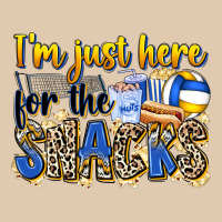 I'm Just Here For The Snacks Volleyball Heavyweight Sweatshirt | Teevron
