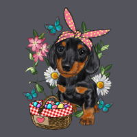 Easter Dachshund Vintage Hoodie | Teevron