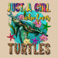 Just A Girl Who Loves Turtles Heavyweight Sweatshirt | Teevron