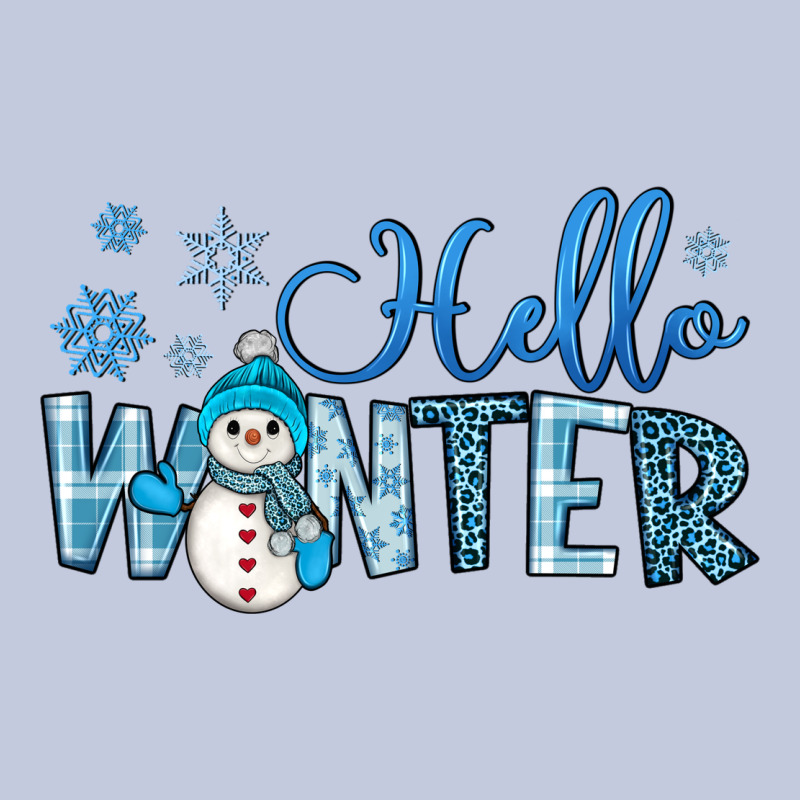 Hello Winter Long Sleeve Tee by JahusDesignShop | Teevron