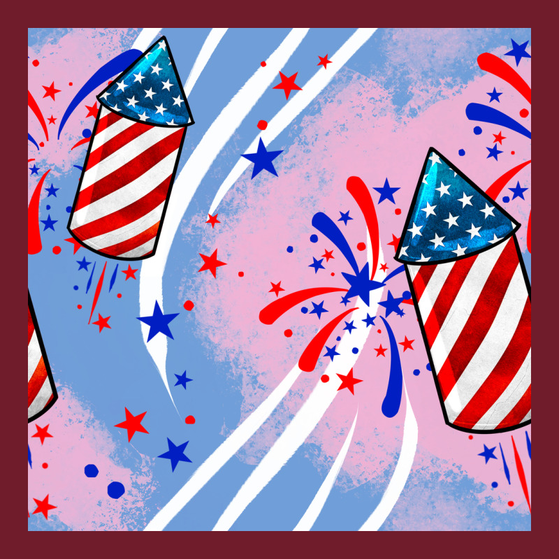 Patriotic Fireworks Zipper Hoodie by BundleAndBundleShop | Teevron