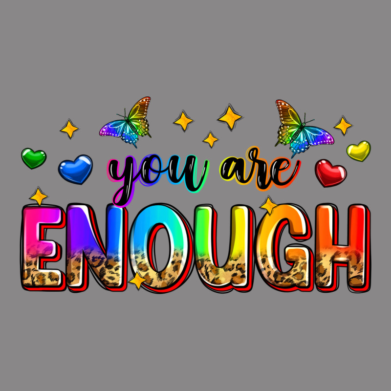 You Are Enough Vintage Tee by Zillion Design Studio | Teevron