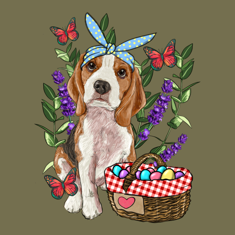 Easter Beagle Vintage Hoodie by RanaPortraitStore | Teevron