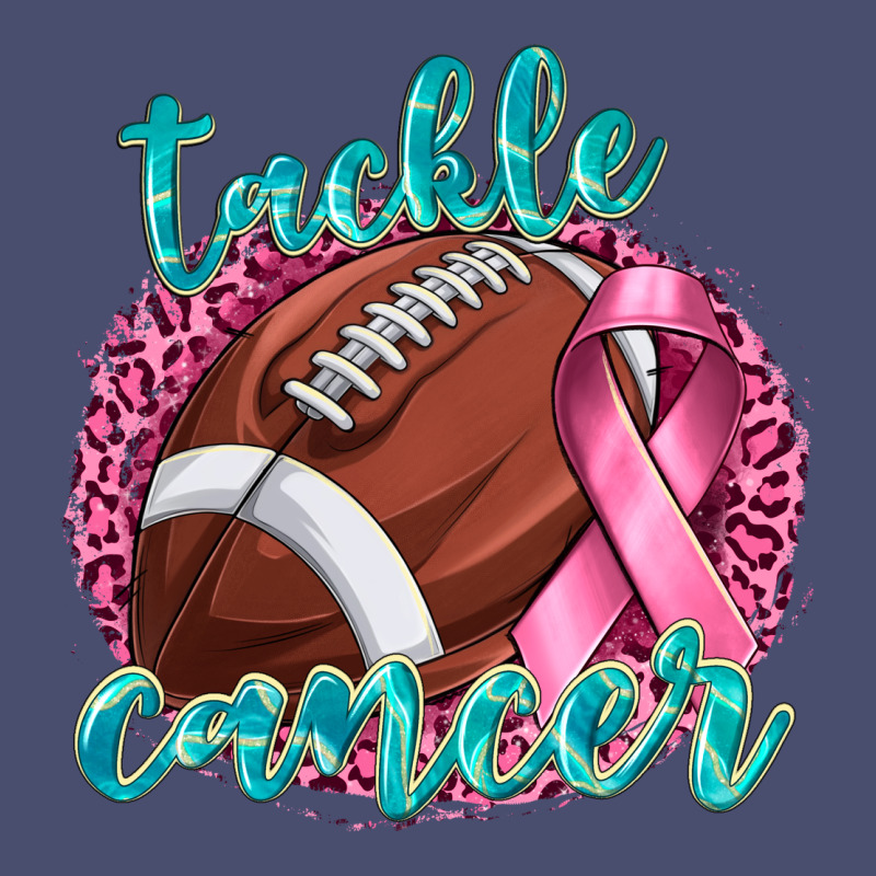 Tackle Cancer Football Vintage Tee by texasbilliewilder | Teevron