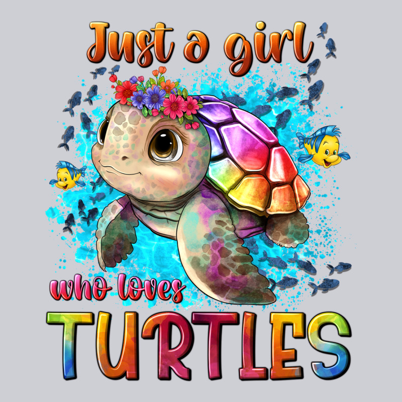 Just A Girl Who Loves Turtles Heavyweight Sweatshirt by texasbilliewilder | Teevron