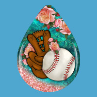 Baseball And Western Roses Teardrop  3 Premium Hoodie | Teevron