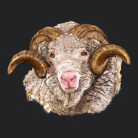 Merino Wool Ram Vintage Tee | Teevron
