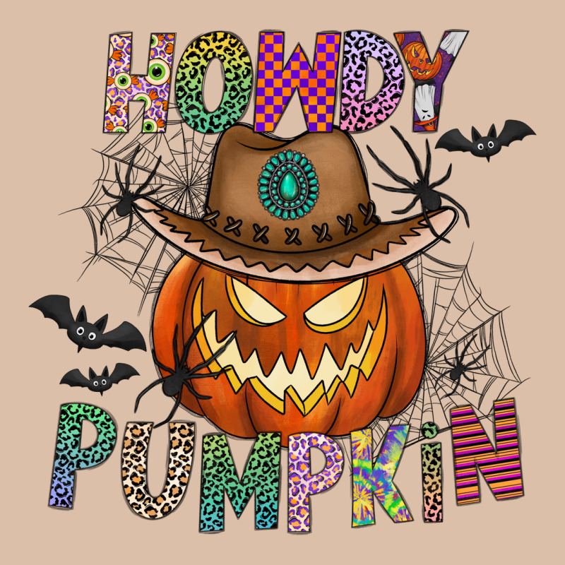 Howdy Pumpkin Urban Heavy Tee by CowhideDigitalArt | Teevron