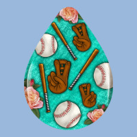 Baseball And Western Roses Teardrop  5 Premium Hoodie | Teevron