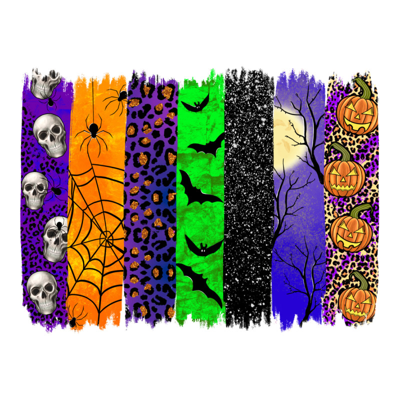 Halloween Brush Stroke Zipper Hoodie by JahusDesignShop | Teevron