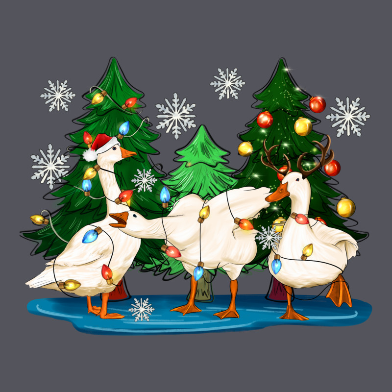 Christmas Duck Vintage Hoodie by Zillion Design Studio | Teevron