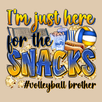 I'm Just Here For The Snacks #volleyball Brother Heavyweight Sweatshirt | Teevron