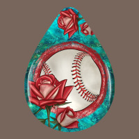 Baseball And Western Roses Teardrop  7 Premium Hoodie | Teevron