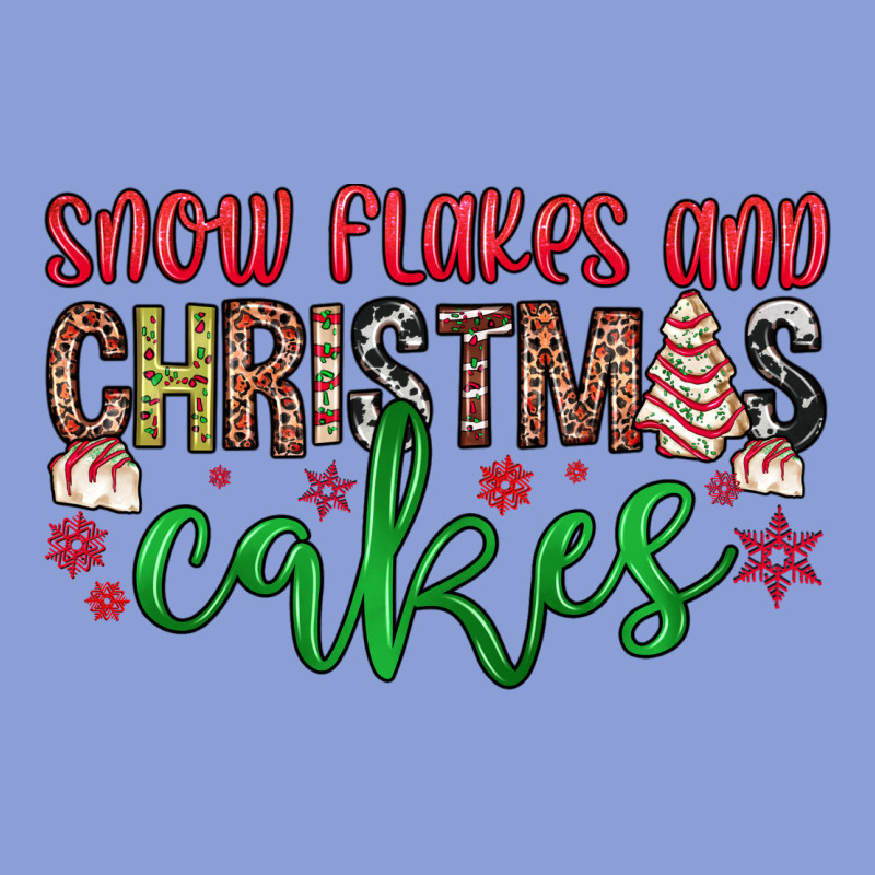 Snowflakes And Christmas Cakes Long Sleeve Tee by JahusDesignShop | Teevron