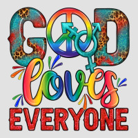 Lgbtq God Loves Everyone With Unicorn Premium Hoodie | Teevron