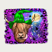 Highland Cow Halloween Zipper Hoodie | Teevron