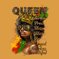 Afro Queen Juneteenth Urban Heavy Tee | Teevron