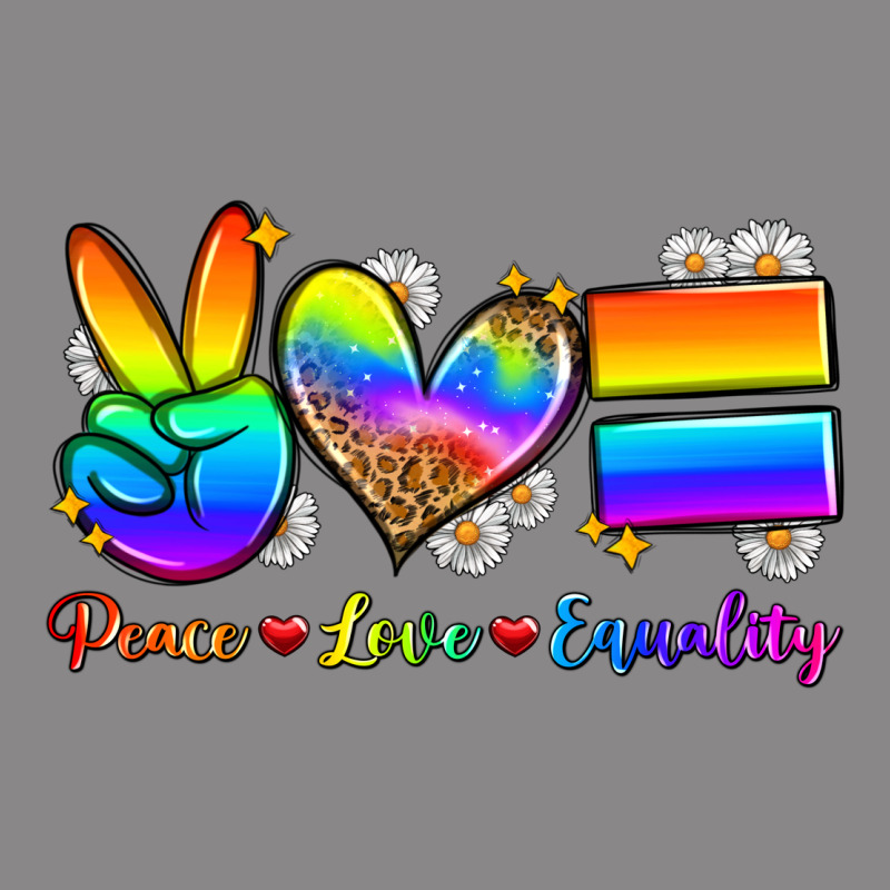 Peace Love Equality Vintage Tee by Zillion Design Studio | Teevron