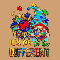 It's Ok To Be Different Autism Gnome Vintage Tee | Teevron