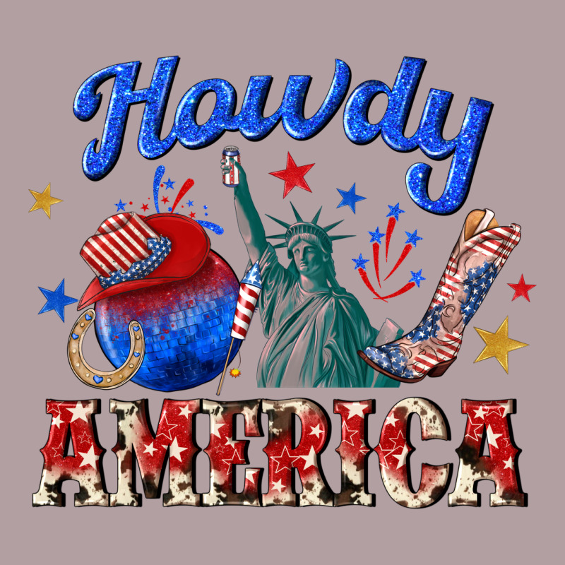 Howdy America Western Vintage Hoodie by texasbilliewilder | Teevron