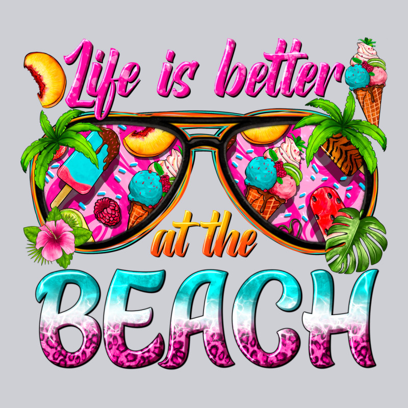 Life Is Better At The Beach Heavyweight Sweatshirt by texasbilliewilder | Teevron