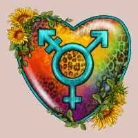 Lgbtq Heart With Sunflower Premium Hoodie | Teevron