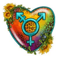 Lgbtq Heart With Sunflower | Teevron