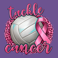 Tackle Cancer Volleyball Vintage Tee | Teevron