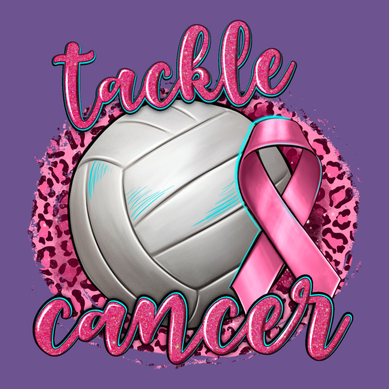 Tackle Cancer Volleyball Vintage Tee by texasbilliewilder | Teevron