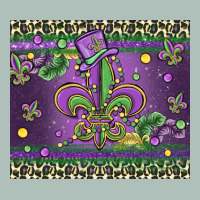 Mardi Gras Fleur De Lis Heavyweight Hoodie | Teevron