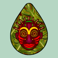 African Masks Teardrop  7 Classic Tee | Teevron