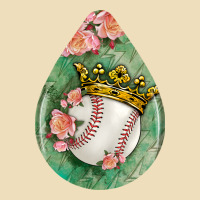 Baseball And Western Roses Teardrop  6 Premium Hoodie | Teevron