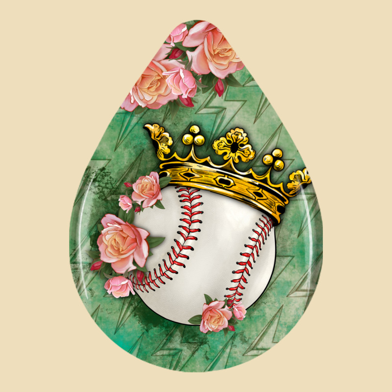 Baseball And Western Roses Teardrop  6 Premium Hoodie by BundleAndBundleShop | Teevron