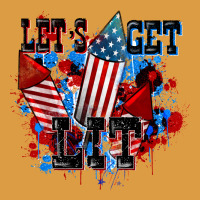 Let's Get Lit 4th Of July Urban Heavy Tee | Teevron