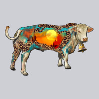 Charolais Bull With Desert And Leopard Heavyweight Sweatshirt | Teevron