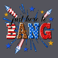 Just Here To Bang Vintage Hoodie | Teevron