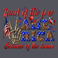 Land Of The Free America Because Of The Brave Vintage Hoodie | Teevron