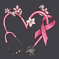 Stethoscope Nurse Medical Breast Cancer Awareness Heavyweight Hoodie | Teevron