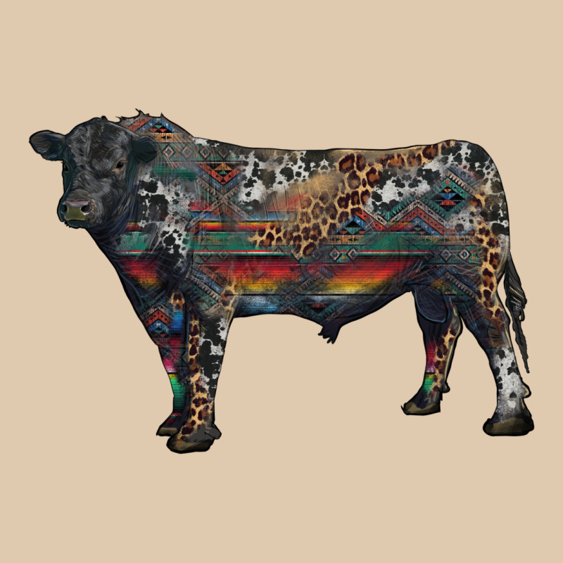 Black Angus Bull With Western Patterns Heavyweight Sweatshirt by RanaPortraitStore | Teevron
