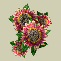4 Crimson Blaze Sunflower Heavy Core Tee | Teevron