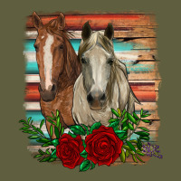 Horses With Roses Vintage Tee | Teevron