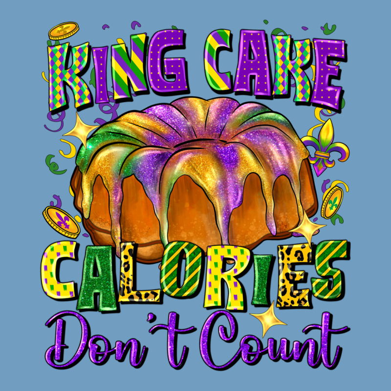 King Cake Calories Don't Count Urban Heavy Tee by FaDigitalArtStudio | Teevron