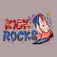 Kick Rocks Cowboy Boots Fourth Of July Vintage Hoodie | Teevron