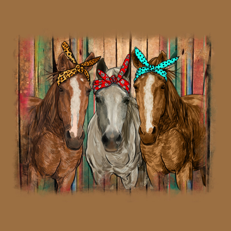 Horses With Bandanas Vintage Tee by RanaPortraitStore | Teevron