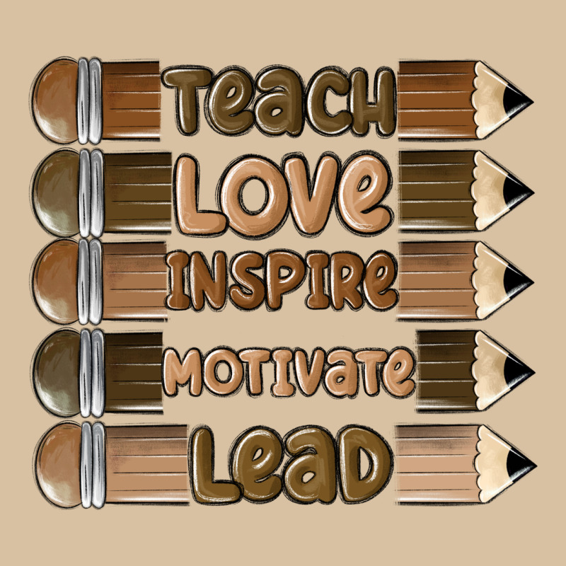 Teach Love Inspire Heavyweight Hoodie by MaliasSmallBusiness | Teevron