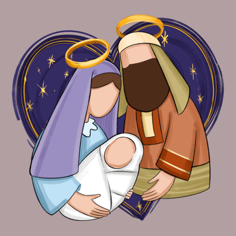 Holy Night Jesus Birth Vintage Hoodie by Zillion Design Studio | Teevron